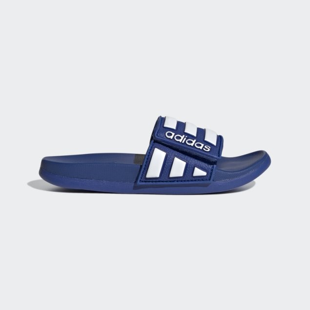Chanclas Ajustables Adidas Adilette Comfort Azul Royal