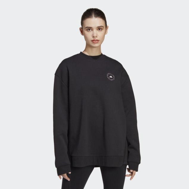 Sudadera Adidas By Stella Mccartney Sportswear Negro Moda