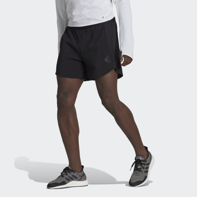 Pantalones Cortos Diseñados Para Correr Hechos Para Ser Rehechos Adidas Negros