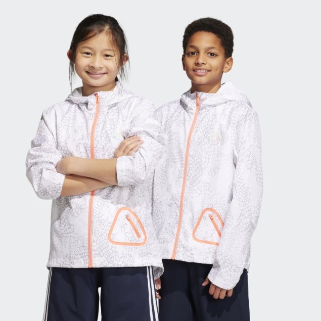 Elegante Chaqueta Cortavientos Adidas Wind.rdy Plateada