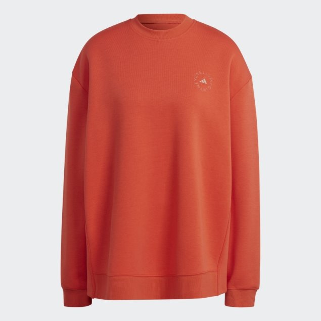 Adidas By Stella Mccartney Sportswear Sudadera Moda Quemado Cayena