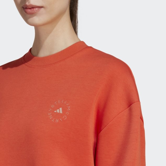 Adidas By Stella Mccartney Sportswear Sudadera Moda Quemado Cayena