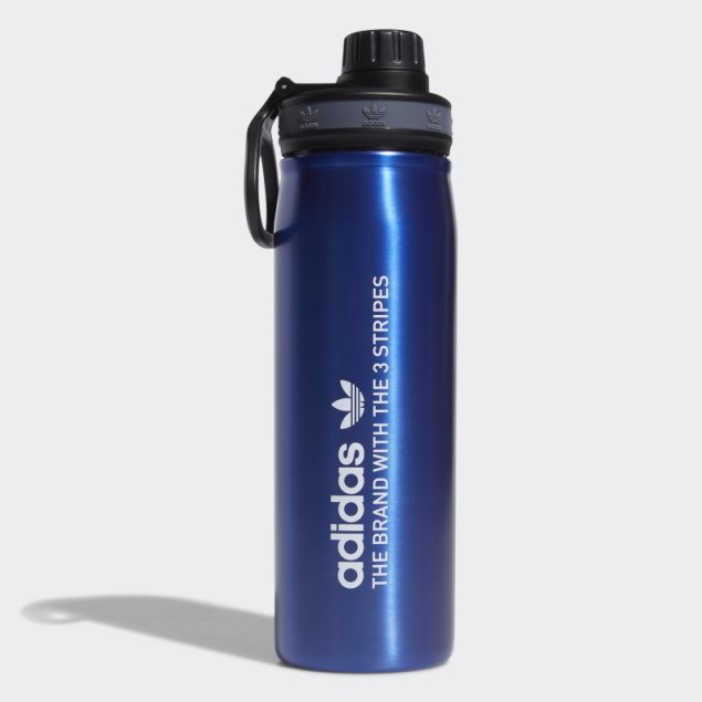 Botella Metal Acero 600 Ml Adidas Azul