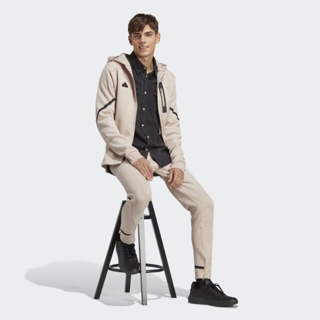 Pantalón De Chándal Diseñado Para Gameday Gris Pardo Adidas