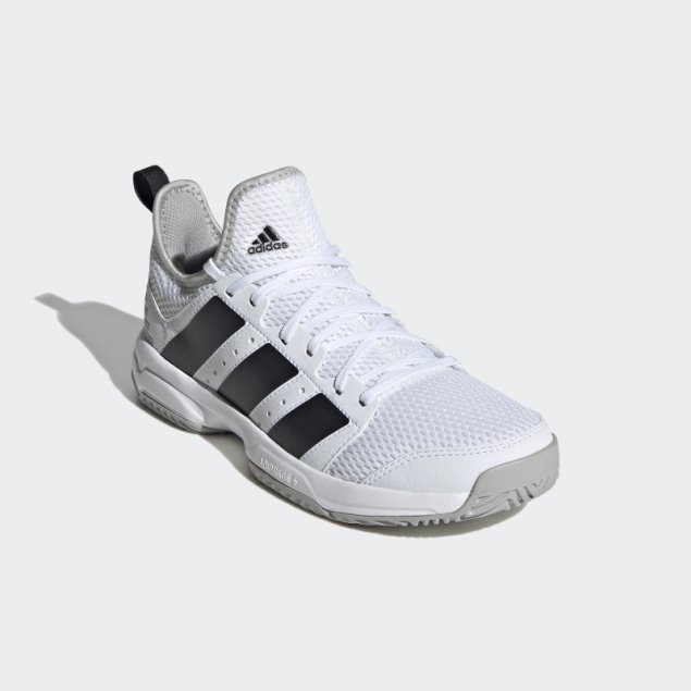 Zapatillas Stabil Indoor Adidas Blancas