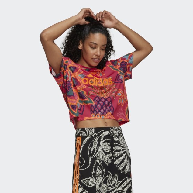 Camiseta Adidas Farm Rio Graphic Berry