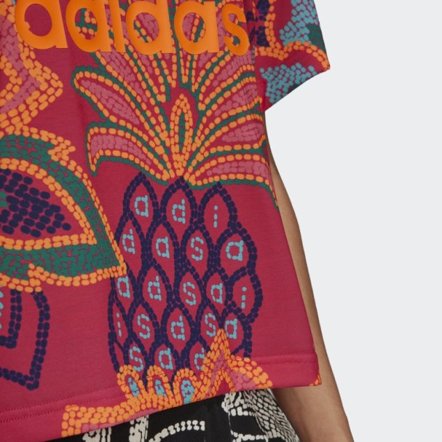 Camiseta Adidas Farm Rio Graphic Berry