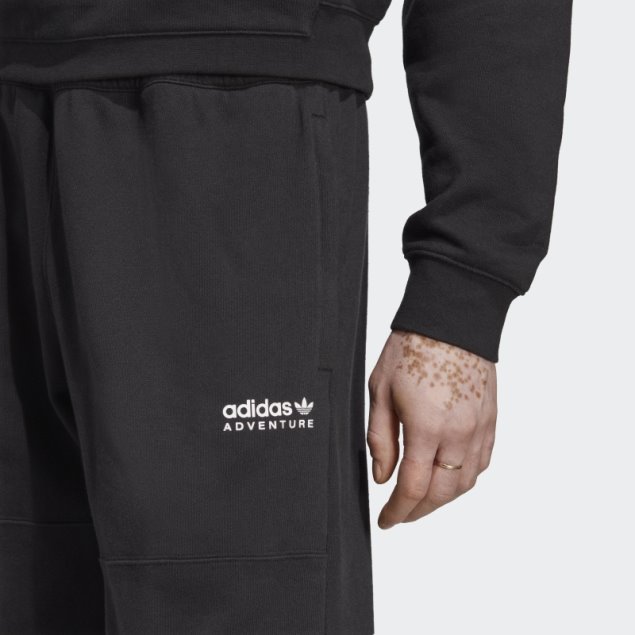 Adidas Joggers De Aventura De Moda Negro