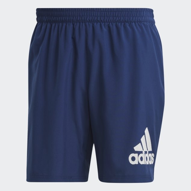 Pantalón Corto Run It Azul Oscuro Adidas