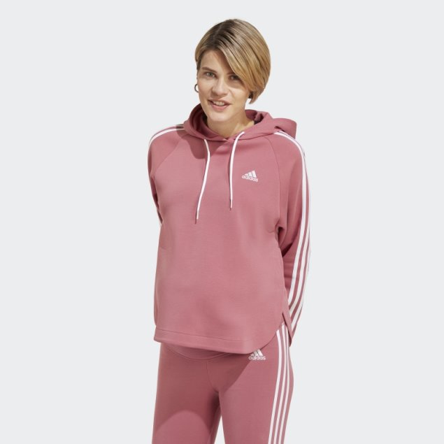 Sudadera Rosa Con Capucha Adidas Maternity