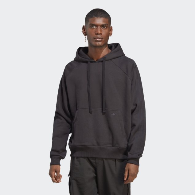 Adidas Sudadera Con Capucha Negra