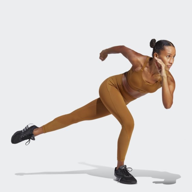 Sujetador De Entrenamiento De Alto Impacto Tlrd Adidas Bronce