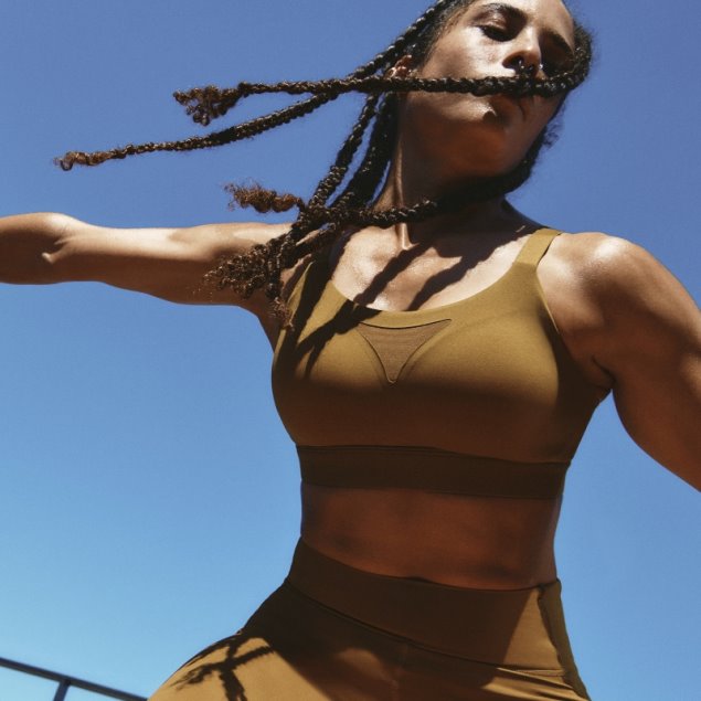 Sujetador De Entrenamiento De Alto Impacto Tlrd Adidas Bronce