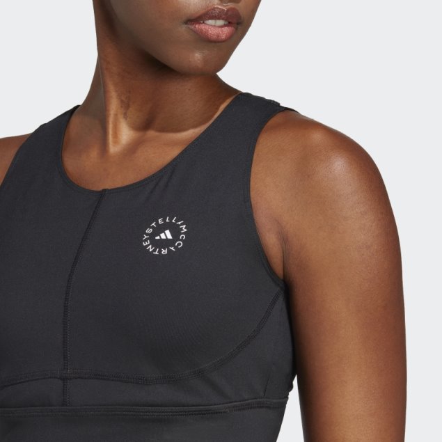 Adidas By Stella Mccartney Camiseta Corta De Entrenamiento Truepurpose Moda Negro