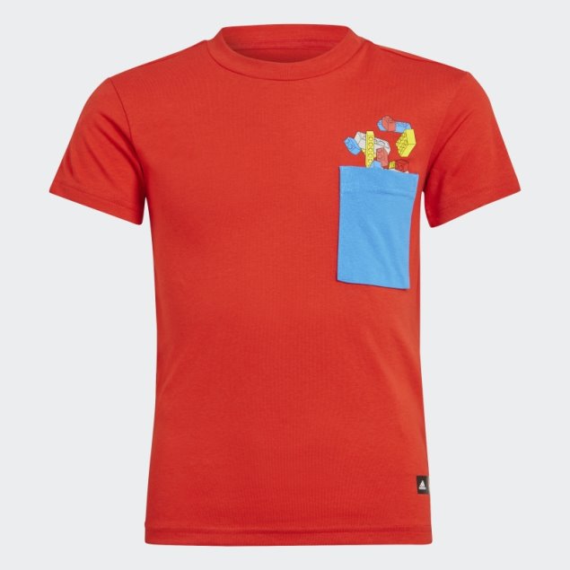 Camiseta Adidas X Classic Lego Rojo Caliente