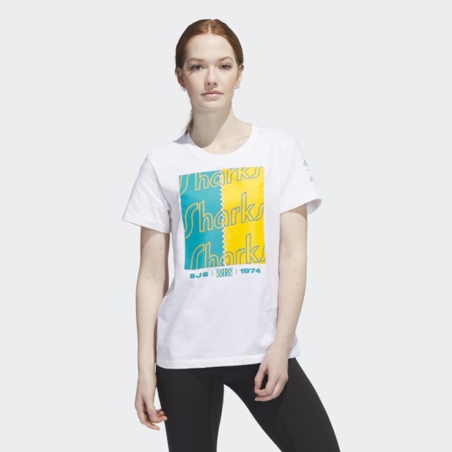Camiseta Adidas Sharks Playmaker Blanca