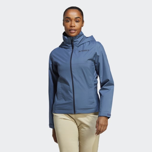 Chaqueta Impermeable Terrex Multi Rain.rdy 2 Capas Adidas Acero