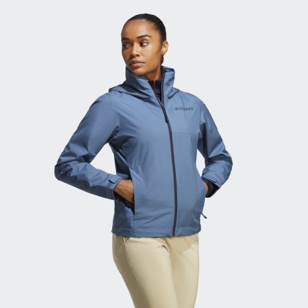 Chaqueta Impermeable Terrex Multi Rain.rdy 2 Capas Adidas Acero