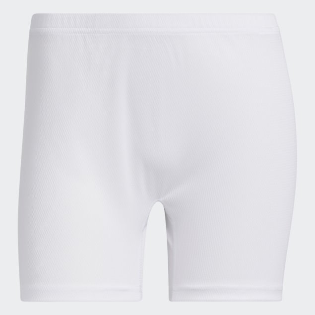 Vestido De Golf De 3 Rayas Adidas Blanco