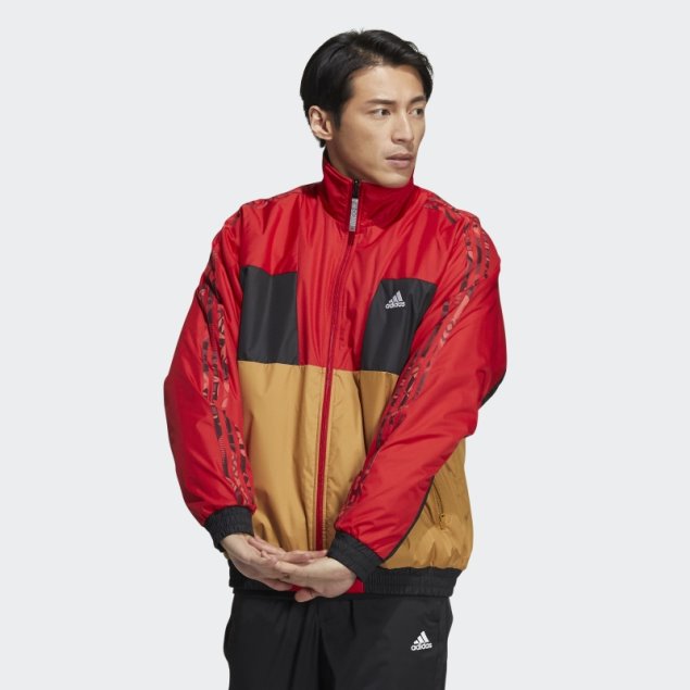 Cny Chaqueta Tejida Reversible Escarlata Adidas