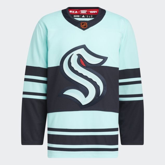 Adidas Kraken Energy Aqua Camiseta Auténtica Retro Con Marca Denominativa Invertida