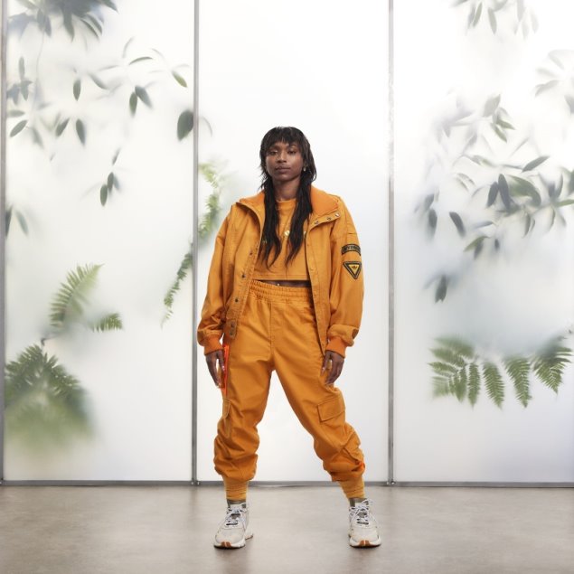 Adidas Chaqueta De Lona Naranja Focus (todos Los Géneros)