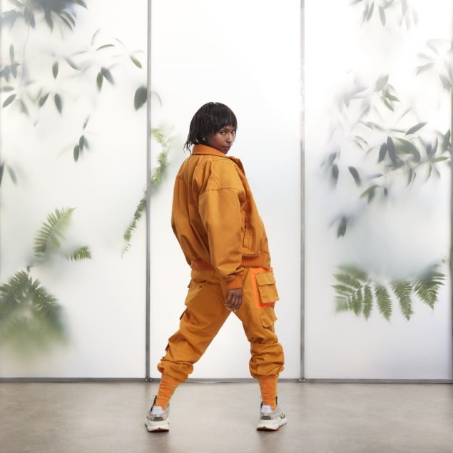 Adidas Chaqueta De Lona Naranja Focus (todos Los Géneros)