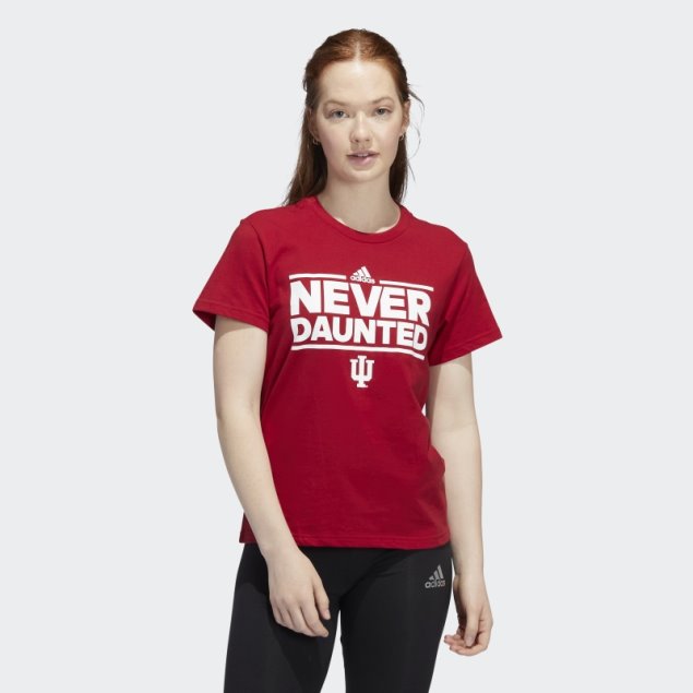 Camiseta Roja De Manga Corta Adidas Playmaker