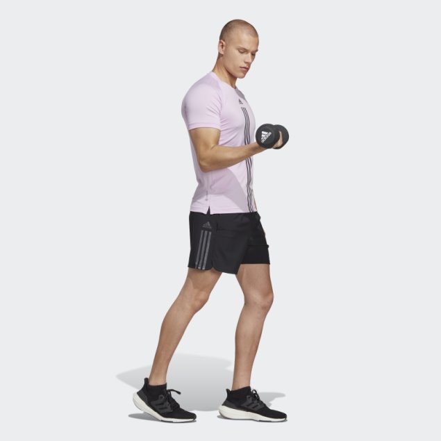 Camiseta Adidas Alphastrength Lila