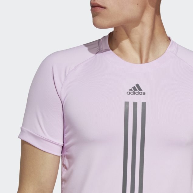 Camiseta Adidas Alphastrength Lila