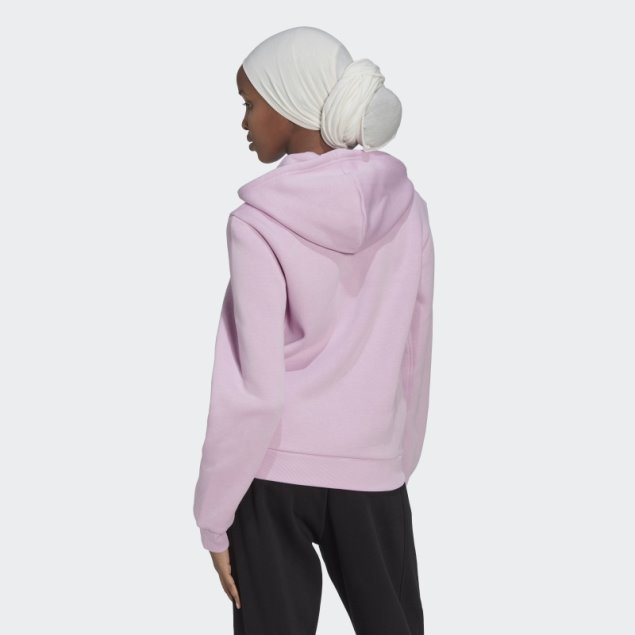 Sudadera Lila Adidas All Szn Fleece Con Cremallera Completa