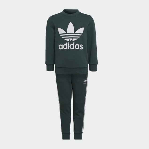 Conjunto Adidas Adicolor Verde Mineral