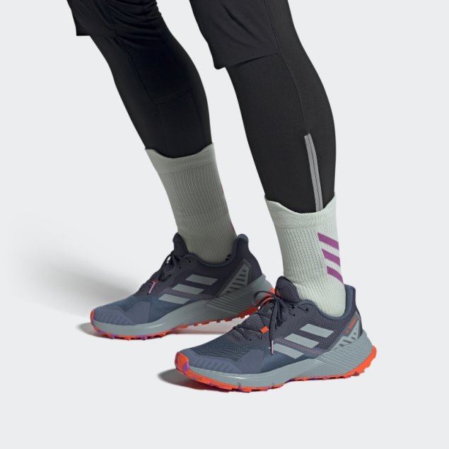 Zapatillas Terrex Soulstride Trail Running Acero Adidas
