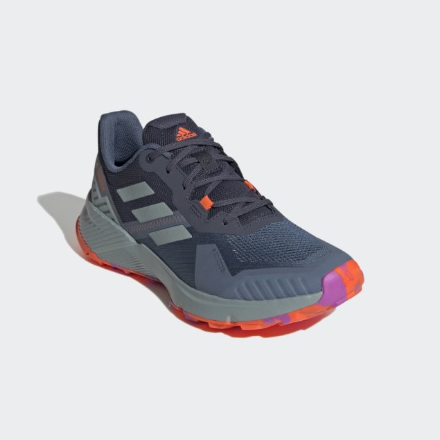 Zapatillas Terrex Soulstride Trail Running Acero Adidas