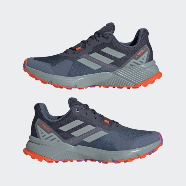 Zapatillas Terrex Soulstride Trail Running Acero Adidas