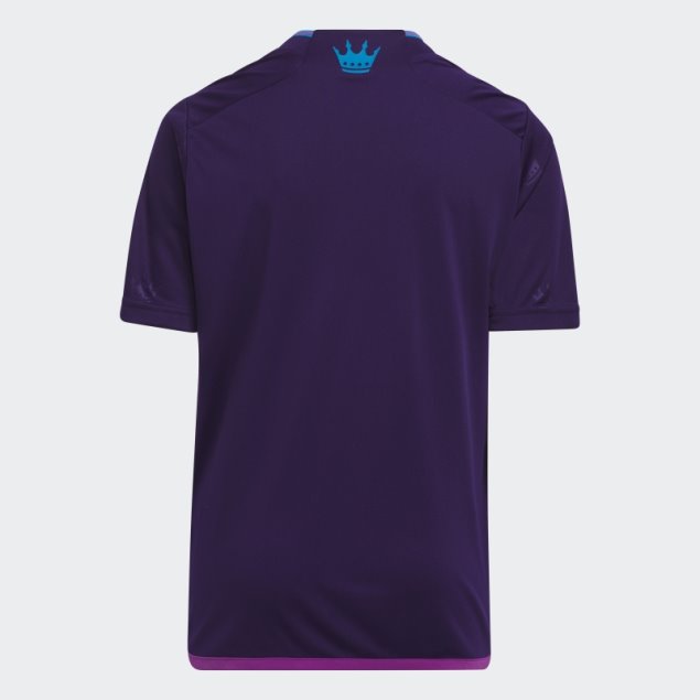 Camiseta Adidas Charlotte Fc 23/24 Primera Equipación Morado Oscuro