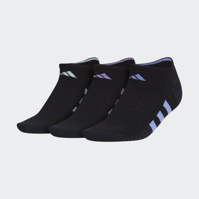 Calcetines Acolchados 3 Invisibles 3 Pares Adidas Negro