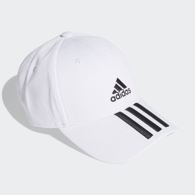 Gorra Adidas Baseball 3-stripes Twill Blanco Elegante