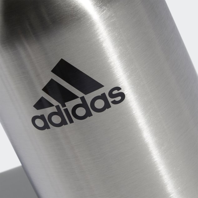Adidas Botella Metálica De Acero Transparente 2l