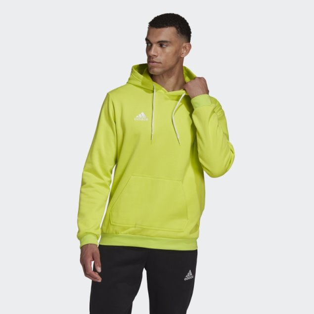 Elegante Adidas Entrada 22 Sudadera Con Capucha Sol Amarillo