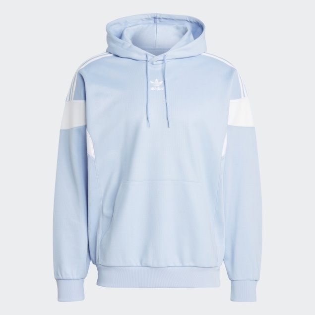 Sudadera Con Capucha Adicolor Classics Cut Line Adidas Azul Amanecer