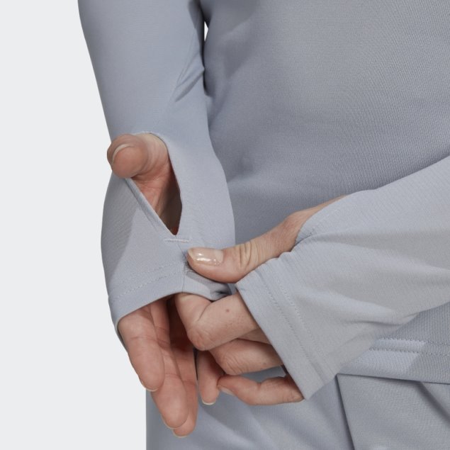 Camiseta De Entrenamiento Tiro 21 Del Olympique Lyonnais Plata Adidas Caliente