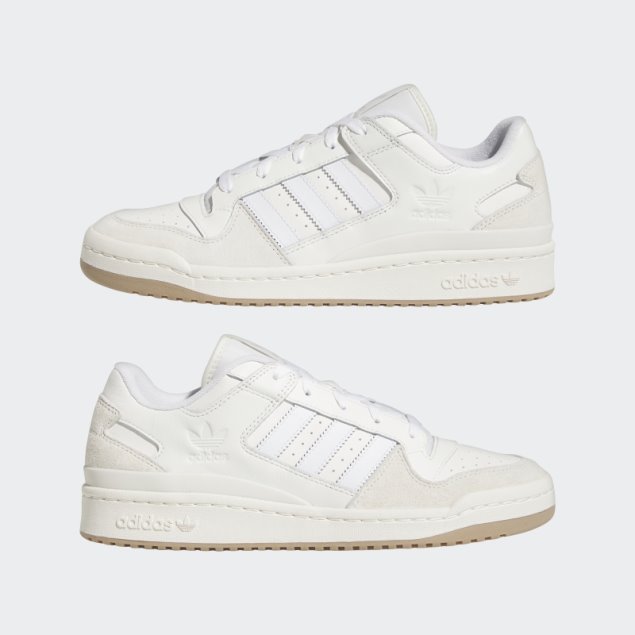 Zapatillas Adidas Forum Bajas Clasicas Blancas