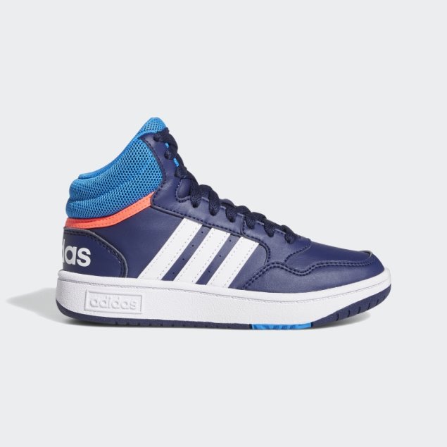 Zapatillas Adidas Hoops Mid Azul Oscuro