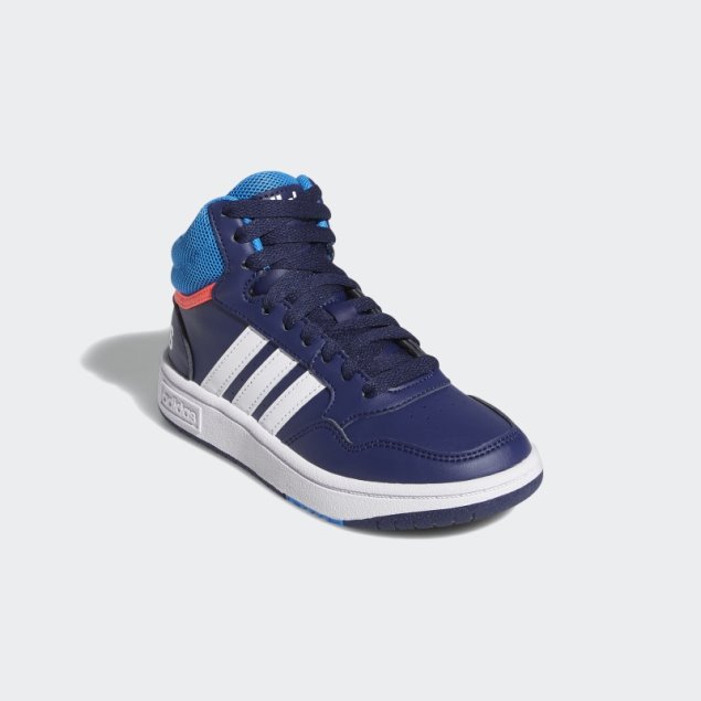 Zapatillas Adidas Hoops Mid Azul Oscuro