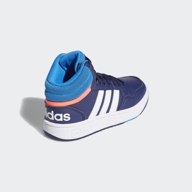 Zapatillas Adidas Hoops Mid Azul Oscuro