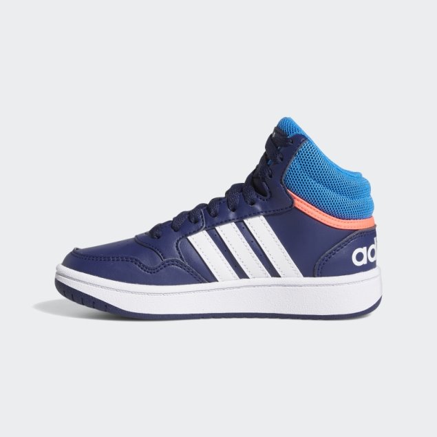Zapatillas Adidas Hoops Mid Azul Oscuro