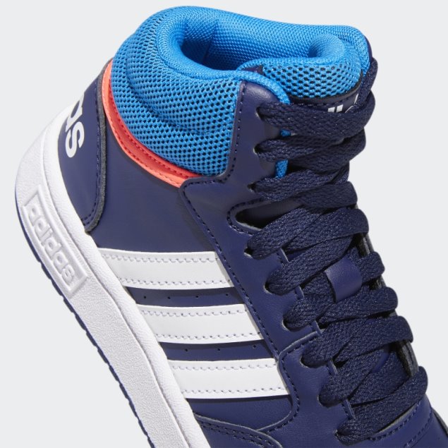 Zapatillas Adidas Hoops Mid Azul Oscuro