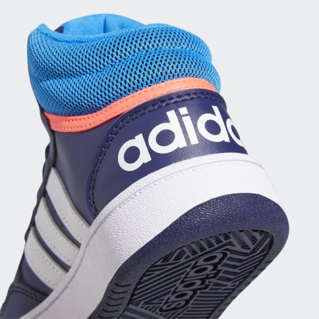 Zapatillas Adidas Hoops Mid Azul Oscuro