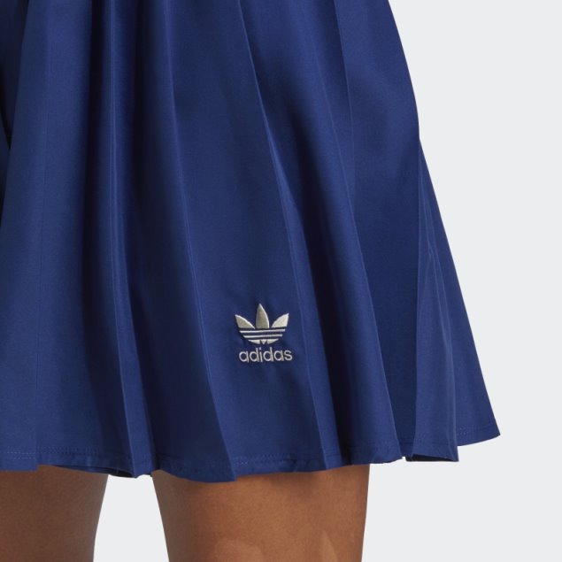 Falda Plisada Adidas Azul Victoria